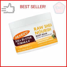 Palmer's Shea Butter Formula Raw African Shea Butter Balm, Nourishing Body Moist