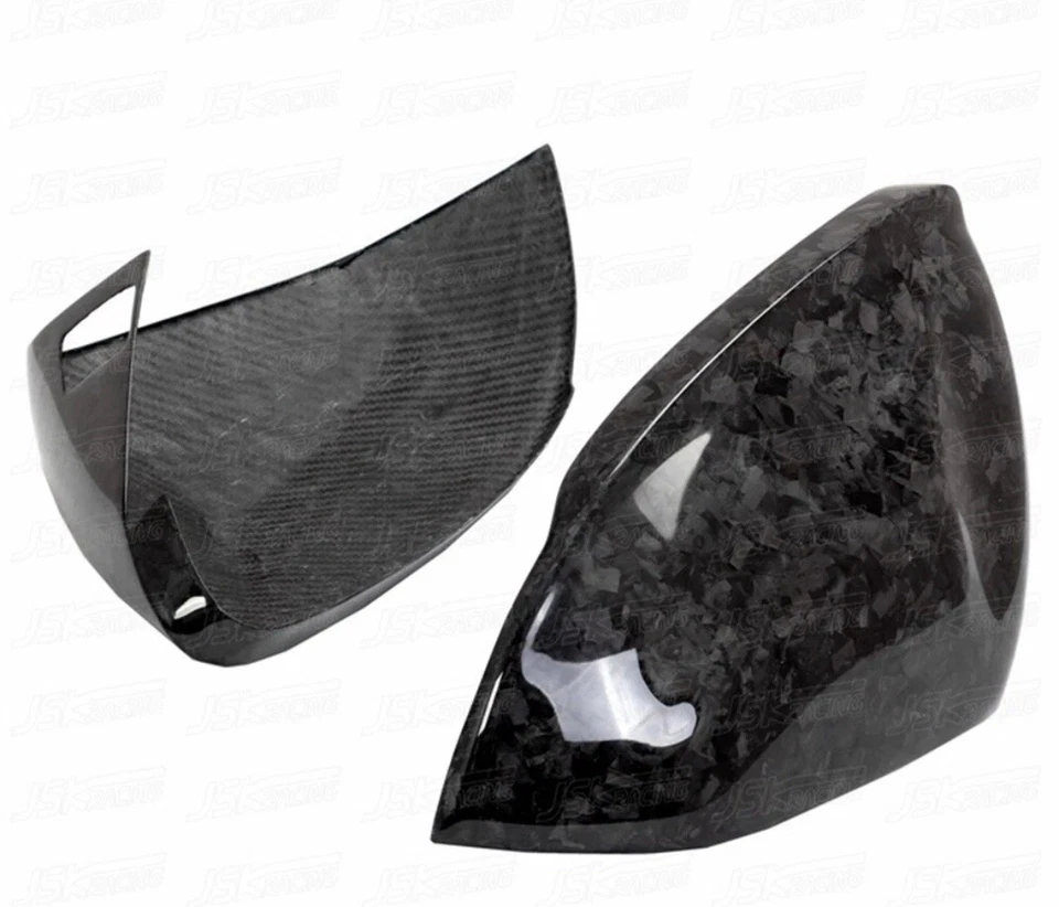 Cubierta de espejos laterales de fibra de carbono seca forjada estilo M para Lamborghini Urus 2018-19 Foto 3 de 4