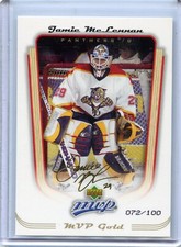  2005-06 Upper Deck MVP Gold #174 Jamie McLennan 72/100