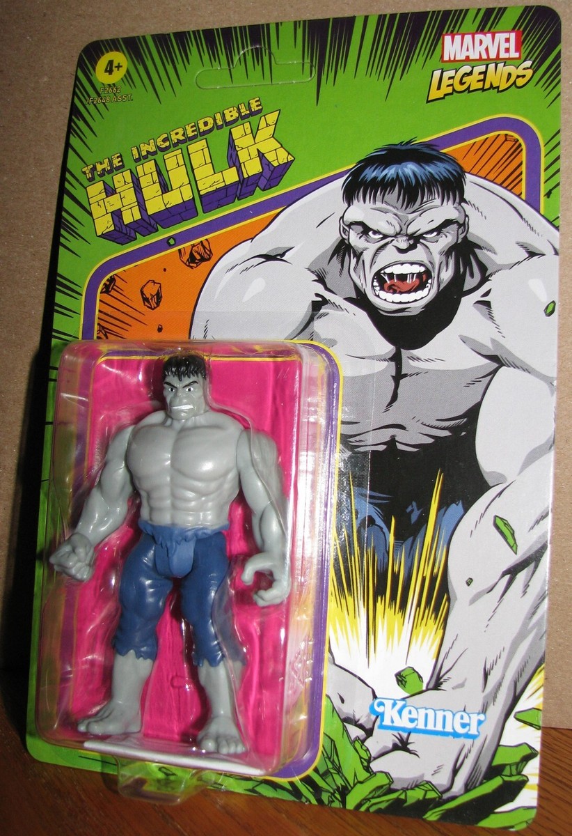 Marvel Legends Retro Incredible GREY HULK 3.75