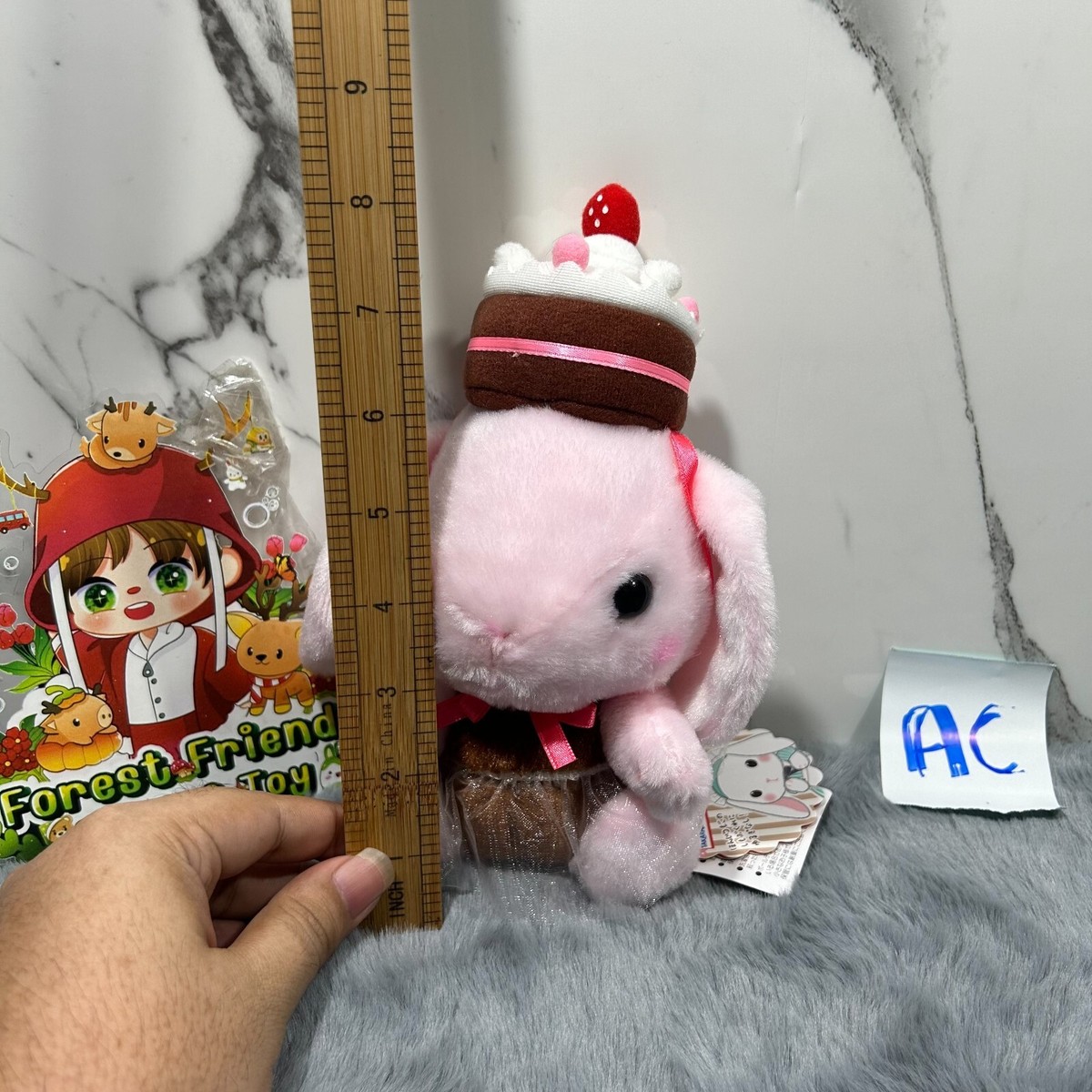 Pote Usa Loppy Mimi-pyon Cake Bunny Rabbit Amufun Amuse Plush