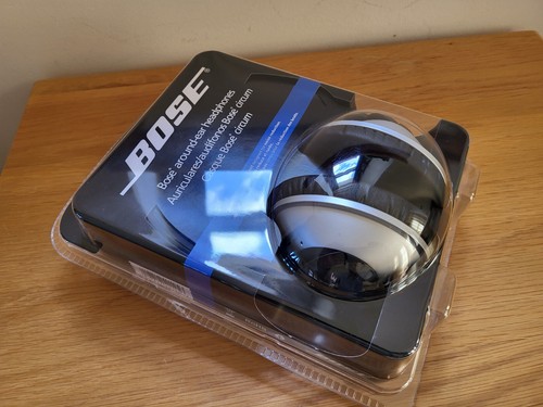 Bose TP-1A TriPort Ear-Cup Around Ear Headphones - Silver / Black - Retro - Rare - Picture 2 of 9