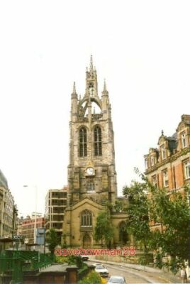 PHOTO  ST NICHOLASS CATHEDRAL BUILT ON A SACRED SITE - AT THE INTERSECTION OF TW