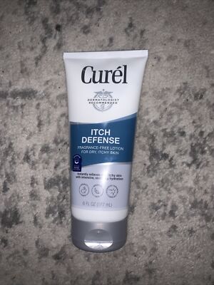 Curel Itch Defense Fragrance Free Lotion 6 fl oz
