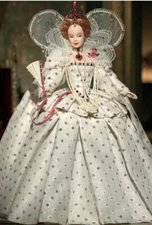 Queen Elizabeth I Barbie 2004 Women of Royalty Series Gold Label MINT in SHIPPER
