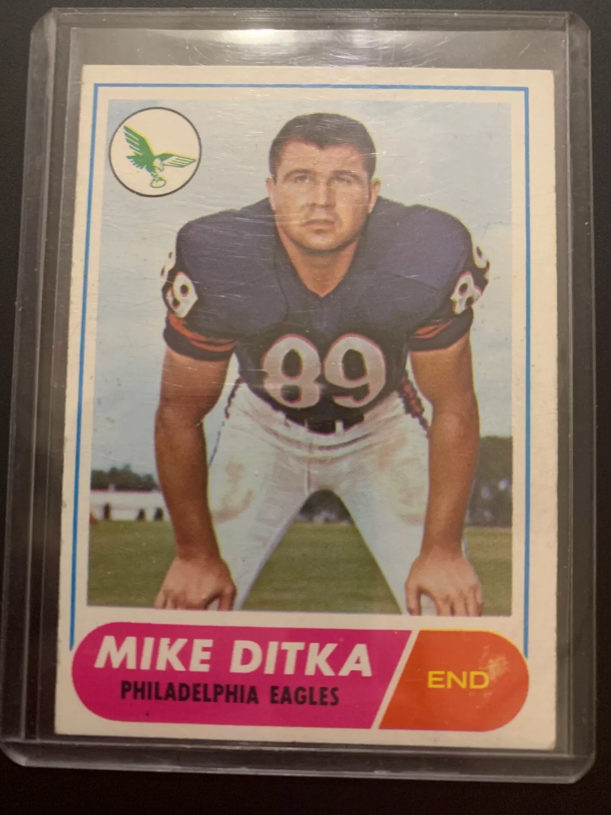 Mike Ditka trading card