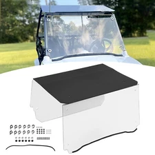 Front & Rear Windshield Scratch Resistant & Roof Fit 2009-2021 Polaris Rzr 170