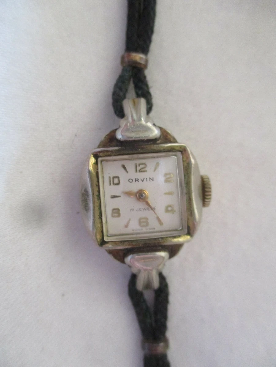 Vintage orvin ladies watch sale