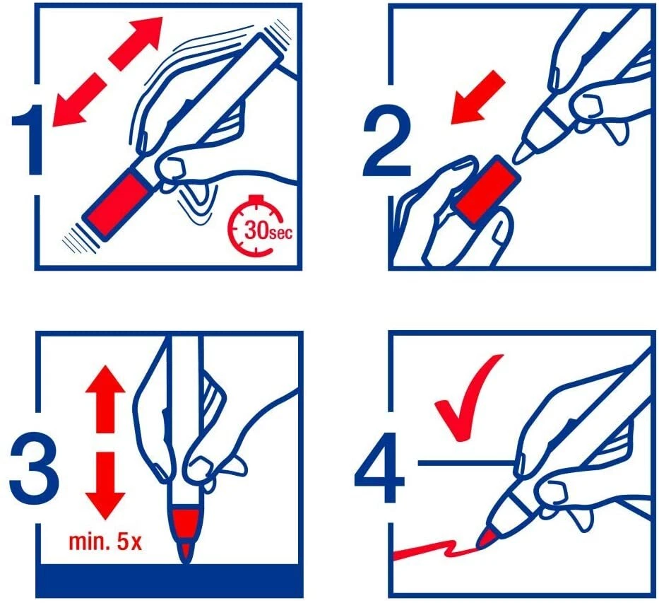Marqueurs De Peinture Edding 751 - Pointe Fine - Faible Odeur - Photo 3/3