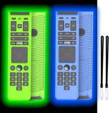 Glow blue Silicone Protective Case for XFinity Comcast XR15 Voice Control Remote