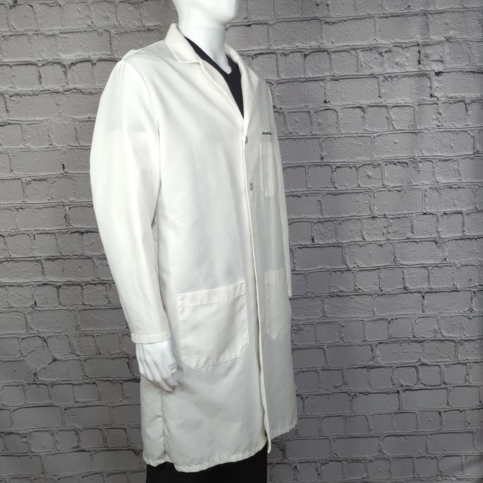 Red Kap "Microsoft Hands-On Lab" White Lab Coat, Men's 42 - Image 3 of 4