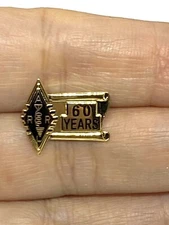 ARRA American Radio Relay League 60 Years Of Member Tie Tack Tie Pin 0.3/4 “