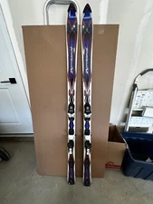 ROSSIGNOL BANDIT AXIUM MOUNTAIN DOWNHILL SKIIS WITH BINDINGS - 177cm