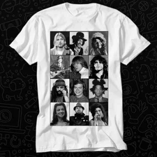 Celebrities That Died Age 27 Club Rock Stars Famous Music T Shirt 545