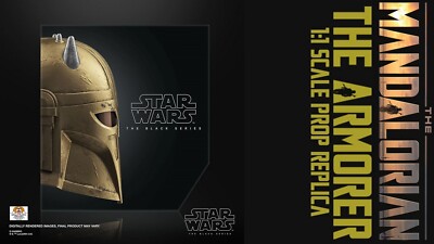 Star Wars The Black Series The Armorer Elektronischer Helm Hasbro im Maßstab 1:1