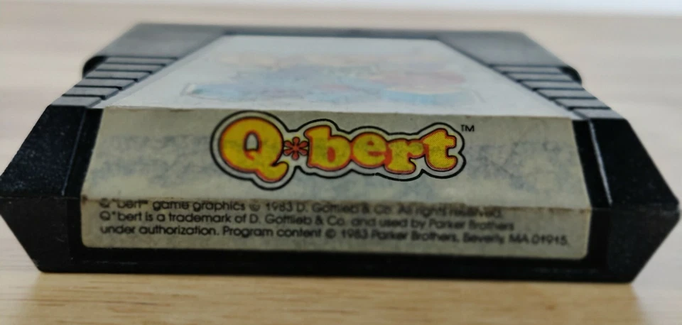 Q*BERT🔥 (Atari 2600) By Parker Brothers. Retro Vintage NTSC🔥 - Image 4 of 4