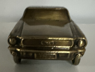 Vintage 1974 Banthrico- 1965 Ford Mustang -Metal Classic Car Auto