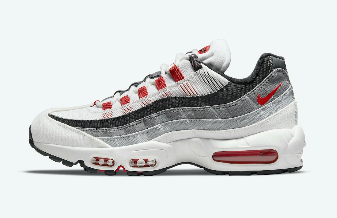 Nike Air Max 95 Japan Smoke Grey Red White DH9792-100 Mens New | eBay