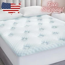 Memory Foam Mattress Topper King, Pillow Top Mattress Pad King