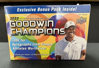 2023 Upper Deck GOODWIN CHAMPIONS Blaster Box LOOK FOR AUTOGRAPHS Jordan Tyson