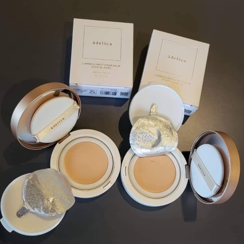 Concealer ATOMY Adelica 5g #21 Pink Vanilla - Couvrance Totale, Effet Brightening, K-Beauty