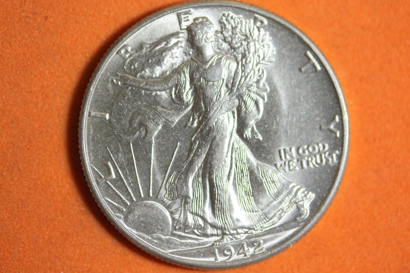Estate Find 1942 - Walking Liberty Half Dollar!!  #K36569