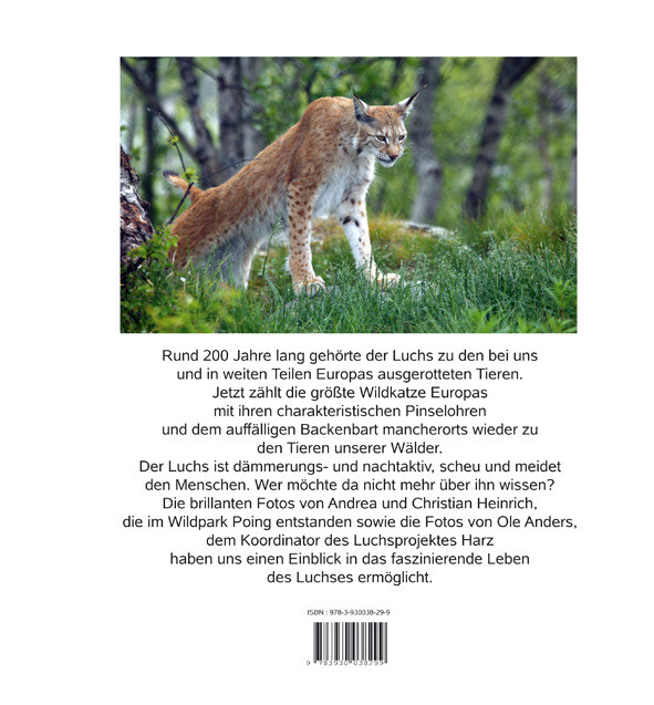 Thumbnail - Heiderose Fischer-nagel Luchse In Unseren Wäldern 9783930038299