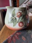 HOHENZOLLERN BEAUTIFUL HAND PAINTED CHERRIES  WATER PITCHER SIGNED & DATED 1905 — photo 3