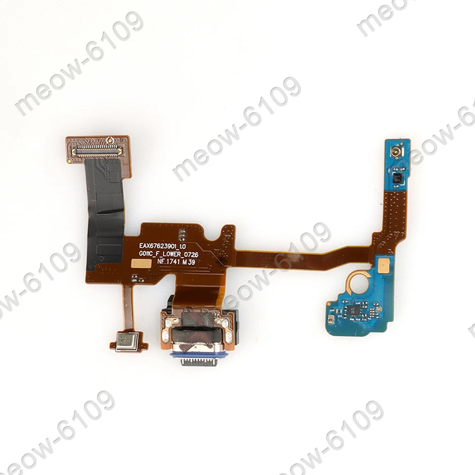 USB Charging Port Dock Connector Flex Cable For Google Pixel 2 XL G011C 6.0" - Image 3 of 4