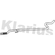 Centre Exhaust Pipe For Citroen C4 Cactus 1.6 HDI 90 Klarius 1717GL 1717KZ