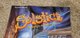 Solstice CSG-LX-US NES Nintendo World Championships 1990 NWC Insert Poster Only!