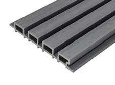 Cladco Slatted Composite Wall Cladding Panels, 2.5m Lengths, 6 Colours, Home DIY