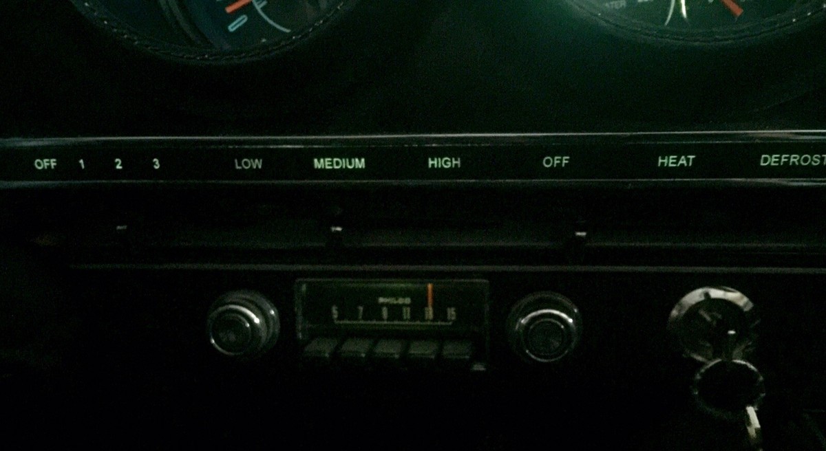 1968 Ford Ranchero Dash