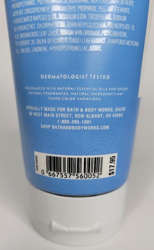 BATH & BODY WORKS (LOT OF 2) SAGE + CEDARWOOD ULTIMATE HYDRATION BODY CREAM 8 OZ - 第 6/6 張圖片