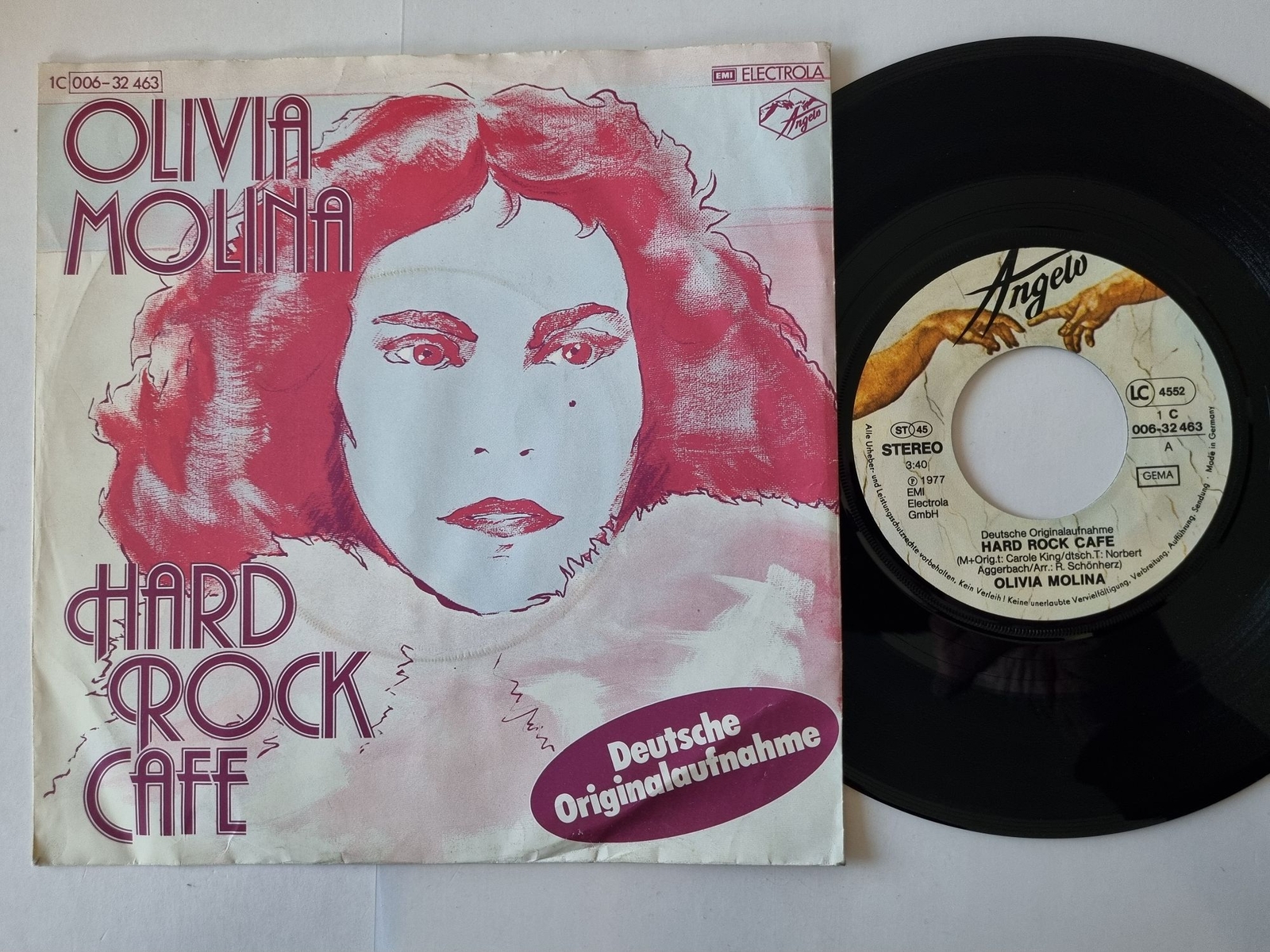Olivia Molina - Hard Rock Cafe 7'' Vinyl Germany/ CV Carole King