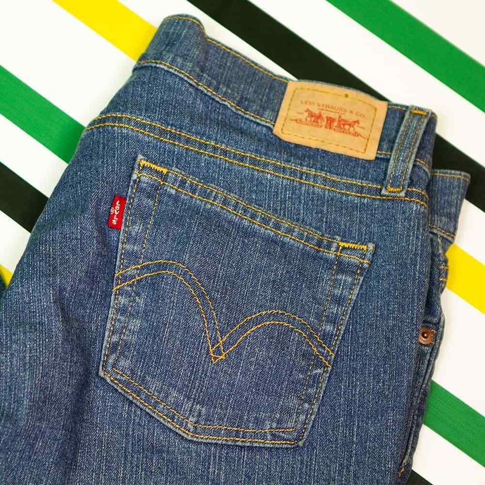 LEVIS Women's 518 Superlow Bootcut JEANS Size UK 10 471 Y | eBay