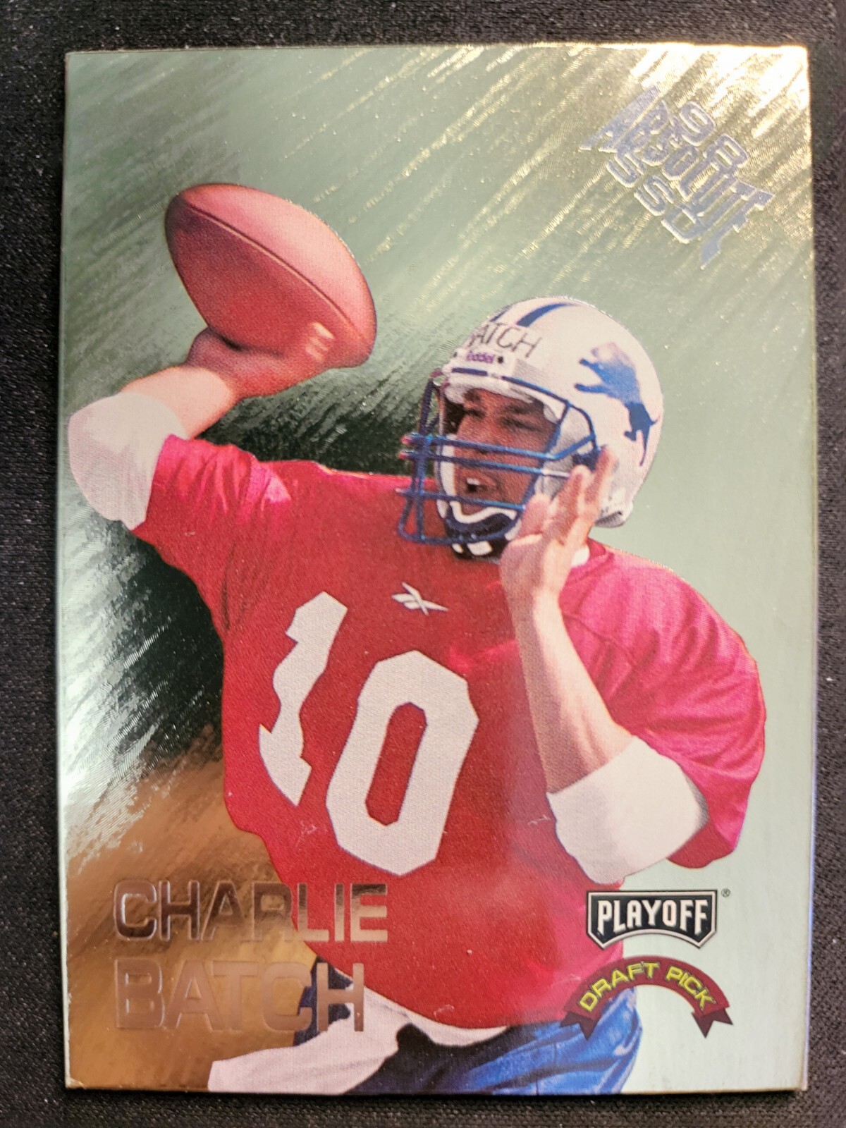 Charlie Batch Playoff Absolute Draft Picks #21 Base