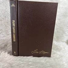 "Flint" The Louis L'Amour Collection Bantam Faux Leather Hardcover Flint