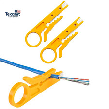 Mini Wire Stripper 3 Pack Network Wire Stripper Punch down Cutter for Network Wi