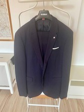 Zara Man Nadelstreifen Anzug Gr. EU 56 / Hose EU 46 - stretch