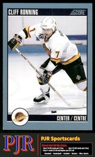 Cliff Ronning 1992-93 Score Canadian #254 Vancouver Canucks