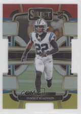 2023 Panini Select Concourse Red & Yellow Prizm Die-Cut Jammie Robinson #15 2qw