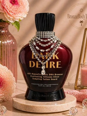   Dark Desire   Tanning Lotion - 40X Hypoallergenic Bronzer - Designer Skin
