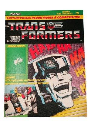 Transformers UK #17 Marvel UK 4th May 1985 Comic G1 Mtmte Britisch Wöchentlich