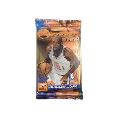 PACK 1993-94 TOPPS FINEST Basketball SERIE 2 (7 Karten) - Look Jordan Refractor