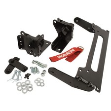 Warn 93820 Front Plow Mounting Kit Fits Honda Pioneer 1000 Black Warn 93820 Front Plow Mounting Kit Fits Honda Pioneer 1000 Black
