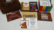 Bears vs Babies Game w/Sealed 18+ NSFW & Kickstarter Expansion