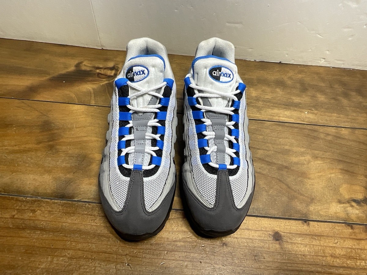 Nike Air Max 95 OG Crystal Blue White Grey Black Mens Size 8