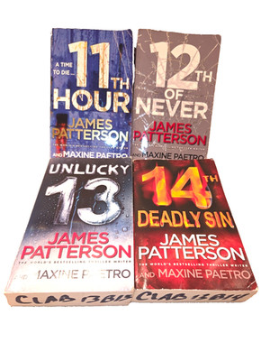 James Patterson Bundle #2 (Pocketbook) Six Different Pocketbooks, see inside