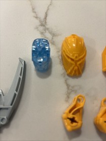 LEGO Bionicle 8989 Mata Nui Glatorian Legend Parts Lot With Blade & Mask